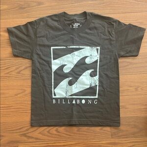 Billabong Black and White Kids Short Sleeve Tee
